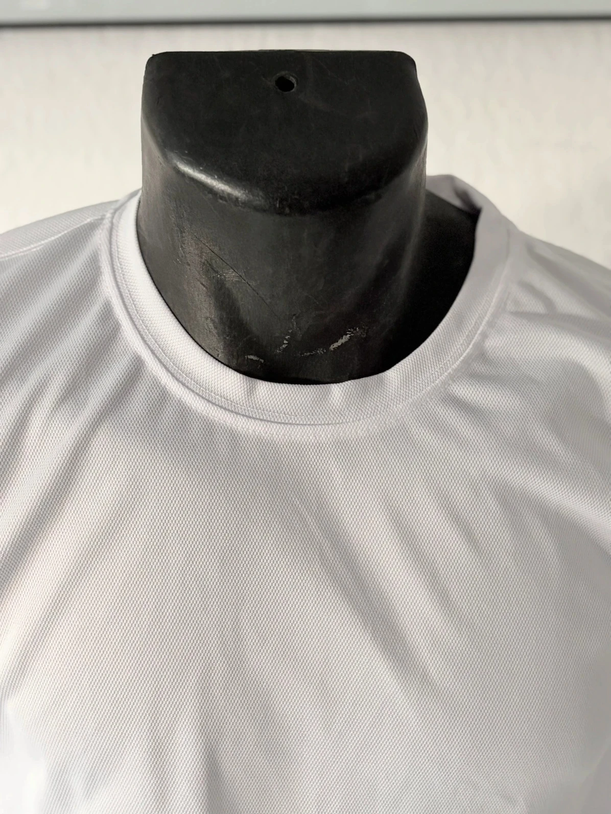 Witte Basic Heren Sport & Vrije Tijd T-shirt - Maat S - Casual Classics – photo 5